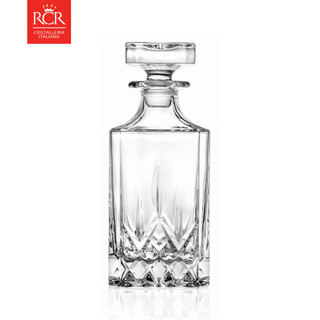  Bình Vuông Đựng Rượu Mạnh Thuỷ Tinh Pha Lê Không Chì Ý RCR Crystal Opera - Opera Whisky Bottle 750 ml 