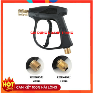 Súng xịt rửa xe áp lực gắn máy rửa xe cao áp , máy rửa xe mini, phụ kiện máy rửa xe
