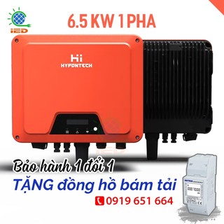 Biến tần hòa lưới bám tải inverter hypontech 6,5kw 1 pha hps-6500 - biến tần on grid