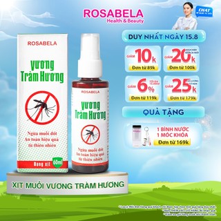 Xịt chống muỗi cho bé Vương Tràm Hương ngăn ngừa muỗi đốt đuổi côn trùng hiệu quả