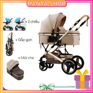 [CHÍNH HÃNG] Xe đẩy cho bé BELECOO A10, xe nôi gấp gọn 2 chiều có mái che cho bé từ sơ sinh-3 tuổi chịu lực 25kg