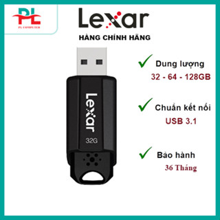 USB Lexar S80 JumpDrive 32GB - 64GB - 128GB USB 3.1 - Hàng Chính Hãng