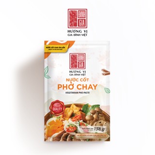 Nước cốt Phở Chay Đỉnh Gia 138g