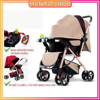 Xe đẩy cho bé BBaby 602 - Xe đẩy trẻ em 2 chiều - có thể gấp gọn