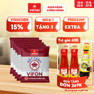 [VOUCHER đến 80K]-Set 5 gói Bột Canh VIFON các loại 200gr/gói