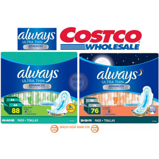 Băng Vệ Sinh Mỹ Siêu Mỏng Cánh ALWAYS ULTRA THIN Advanced Protection - Chuẩn USA