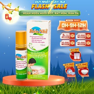 Lăn bôi chống muỗi đốt cho bé Bảo Nhi ngăn ngừa côn trùng đốt giảm ngứa nhanh dịu mẩn đỏ