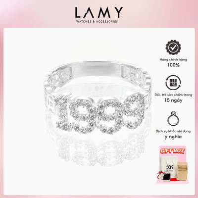 Nhẫn bạc LAMY Kim tiền 1999 Birth Year Ring Silver 8172 - Nhẫn bạc ta cao cấp