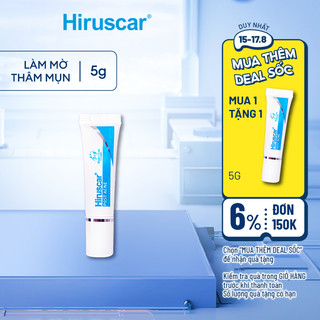 (HSD 11/2024) Gel làm mờ sẹo mụn và thâm mụn Hiruscar Post Acne 5g
