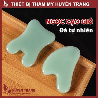 Miếng Ngọc Cạo Gió (Lẻ 1 Cái) Massage Guasha Đả Thông Kinh Lạc Dùng Trong Spa Đông Y