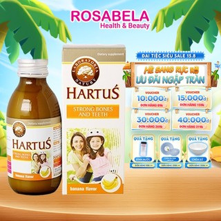 Hartus Canxi phát triển chiều cao, bổ sung canxi, giúp xương chắc khỏe