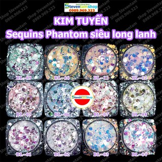 Kim tuyến Sequins nhập khẩu siêu Flash mã BL