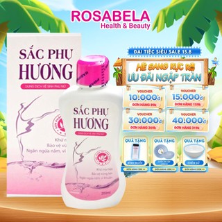 Dung dịch vệ sinh phụ nữ Sắc Phụ Hương, ngăn ngừa nấm và vi khuẩn (200ml)