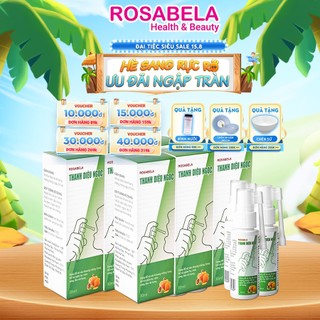 Xịt họng keo ong Thanh Diệu Ngọc sát khuẩn vòm họng, làm sạch niêm mạc miệng, giảm triệu chứng đau họng (30ml)
