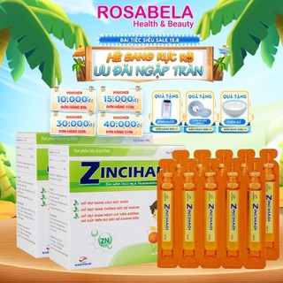 Siro kẽm cho bé biếng ăn Zincihadi giúp trẻ ăn ngon, cải thiện biếng ăn, tăng sức đề kháng, tiêu hóa tốt (25ml)