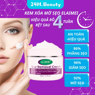 Kem Sẹo ELAIMEI Kem Mờ Sẹo Mờ Thâm Rạn Da Sẹo Lồi Lõm Vết Rạn Da 50g