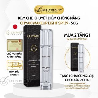 Kem Che Khuyết Điểm Chống Nắng Chyaki Liquid Make Up Light | Kelly Beauty