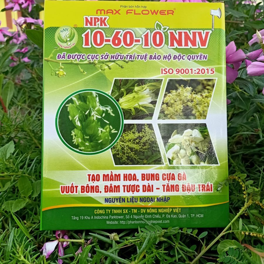 Phân bón Max Flower NPK 10 60 10 NNV