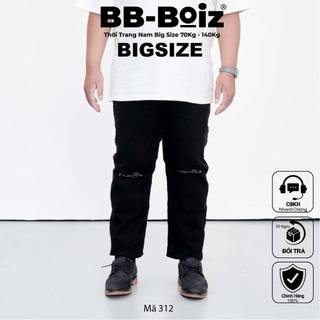 [BigSize] Quần Jean Dài Nam BB - Boiz Form BigSize 80 -130kg | Mã 312