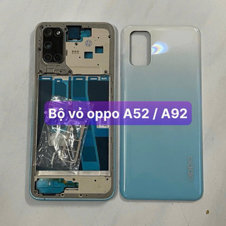 Bộ vỏ oppo A52 kèm khay sim,phím âm lượng,kính camera
