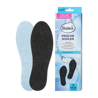 Lót giày than hoạt tính Balea hộp 8 đôi ngăn hôi chân hiệu quả