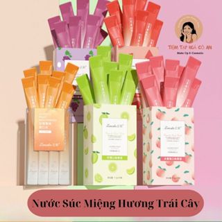 Hộp 20 Gói Nước Súc Miệng Khử Mùi Hôi Miệng Giúp Hơi Thở Thơm Mát Ngày Dài