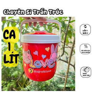   HOẢ TỐC  Bình đá 1 lít có quai xách ca đá 1 lít xô trà sữa 1 lít ,bình trà sữa 1 lít đựng đá mini bình giữ nhiệt 