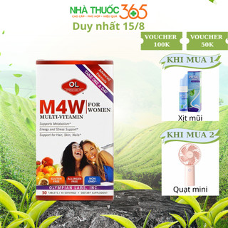 Viên Uống Bổ Sung Vitamin Cho Nữ Giới Olympian Labs M4W Multi - Vitamin For Women 30 Viên