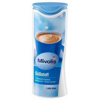 Đường ăn kiêng Mivolis 1200 viên hộp nhỏ tiện lợi