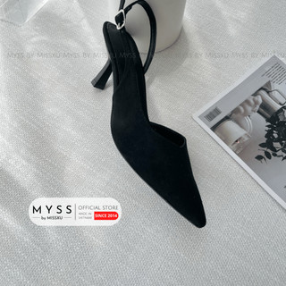 Giày nữ mũi nhọn khoét eo 5cm thời trang  MYSS - CG163