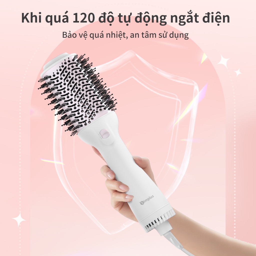 Simplus Lược Điện Tạo Kiểu Sấy Khô Đa Năng RFSH002 - Bảo Hành 1 Năm 1 Đổi 1 | BigBuy360 - bigbuy360.vn