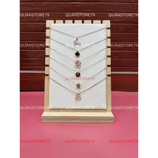 Kệ trưng dây chuyền gỗ xinh xắn size 25x17cm trang trí cho shop