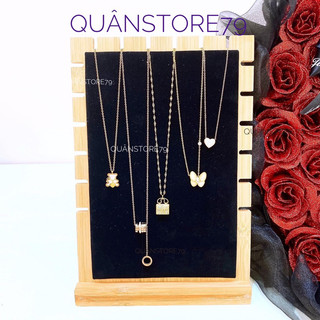Kệ trưng dây chuyền gỗ xinh xắn size 25x17cm trang trí cho shop