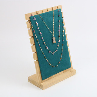 Kệ trưng dây chuyền gỗ xinh xắn size 25x17cm trang trí cho shop