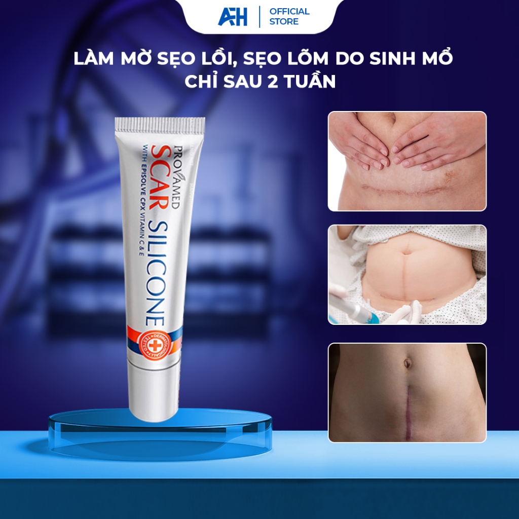 Kem Làm Mờ Sẹo Vết Mổ Sau Sinh Hiệu Quả Từ 2 Tuần An Toàn Cho Mẹ Và Bé Provamed Scar Silicone