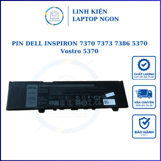 Pin dell inspiron 13 7370 7373 7386 5370 vostro 5370 rpjc3 0rpjc3 0f62g0 39dy5 f62g0 zin mới 100%