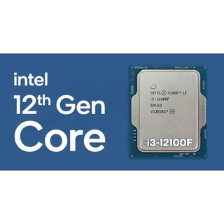 CPU Intel Core I3 12100F Tray ko fan(3.3GHz Turbo Up To 4.3GHz, 4 Nhân 8 Luồng, 12MB Cache)  - BH 36 Th