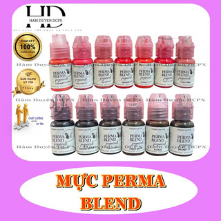 Mực perma blend, mực bám nhanh, mực bong đậm