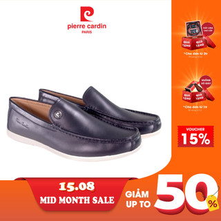 Giày lười nam Pierre Cardin chất liệu da bò cao cấp, thiết kế thời trang, đế cao su - 523