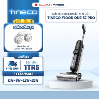 Máy hút bụi lau sàn khô ướt tineco floor one s7 pro - lực hút 12000pa - tự động sấy khô giẻ lau - bản quốc tế