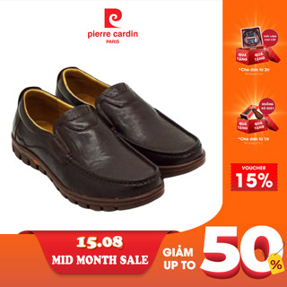 [Voucher 10%] Giày lười nam Pierre Cardin da bò thật cao cấp, kiểu dáng năng động, thoải mái, màu sắc đa dạng -  714