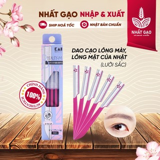 Dao cạo lông mày, lông mặt KAI cho nam nữ nội địa Nhật Bản lưỡi sắc bén