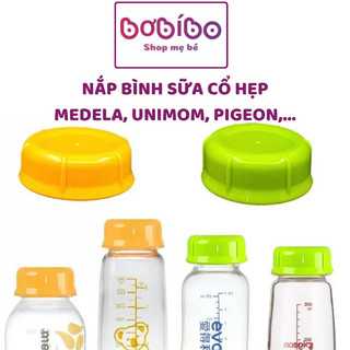 Nắp Bình Sữa cổ hẹp dùng cho bình Medela,Unimom,Pigeon, Nuk,…- Nắp bình trữ sữa thay thế