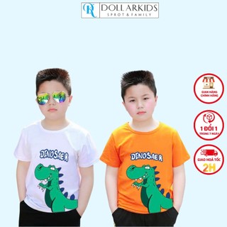 [Mã APKLgiảm 10% đơn 99K] Áo Phông Cộc Tay Dollar Kids Cho Bé Trai (3 - 10Tuổi) 100%Cotton Vải Co Giãn Thoáng Mát
