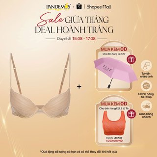 Áo ngực ELLE Pandemos có gọng nâng ngực chất liệu ren cao cấp LB6541