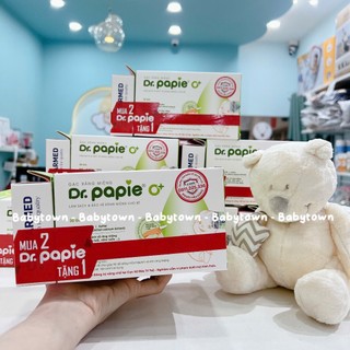 Gạc rơ lưỡi Dr.Papie ( Hộp 30 gói)
