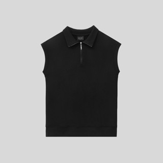 Áo Ghile Zip / BLACK