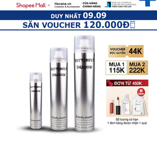 Gôm xịt tóc giữ nếp tạo kiểu nam nữ Apestomen Butterfly Shadow 150ml 320ml 600ml Chính hãng