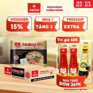 -thùng 18 gói mì hải sản chua cay hoàng gia vifon 130gr / gói