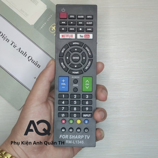 Remote tv sharp - Điều khiển tivi SHARP smart các dòng LED/SMART